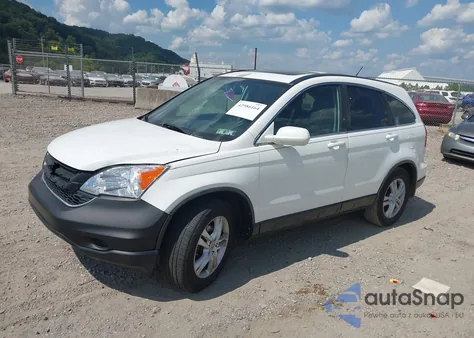 2011 Honda Cr-V Ex-L из США, поврежденный, VIN 5J6RE4H77BL049953